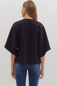 Elbow Sleeve Top