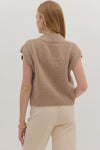 Cable Knit Vest