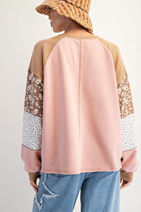 Rose Patchwork Sleeve