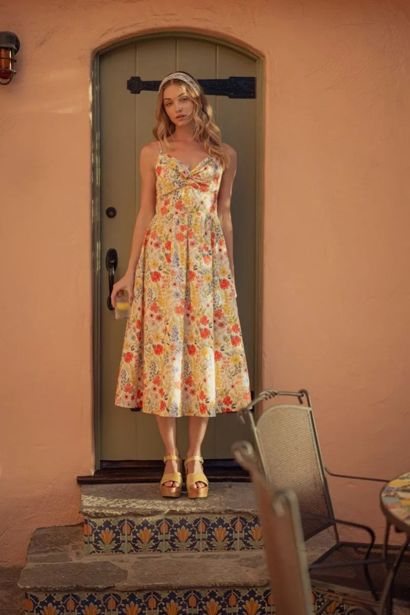 Summer Floral Midi