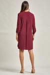 Wine Scarlett Dress