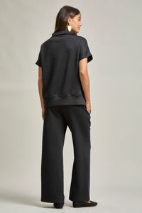 Black Zip-Up Set