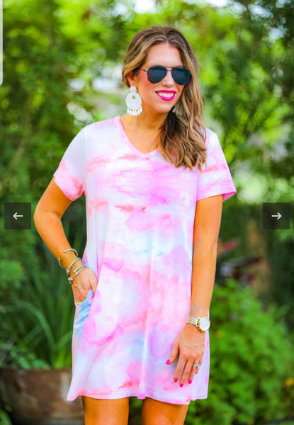 Tinsley Tie-Dye Dress