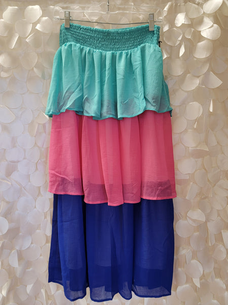 Colorblock Skirt