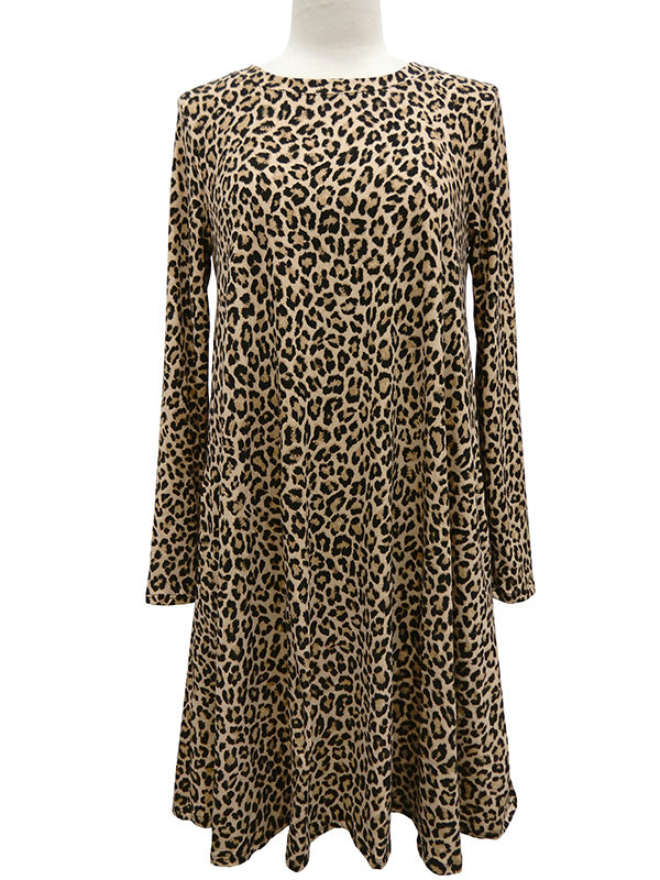 Leopard Swing Dress