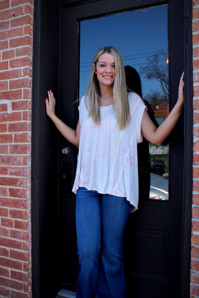 Cotton Candy Knit Top